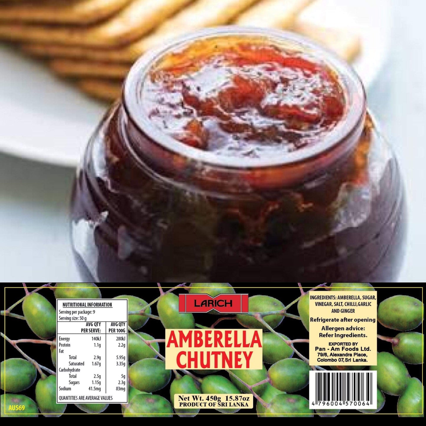 Amberella Chutney